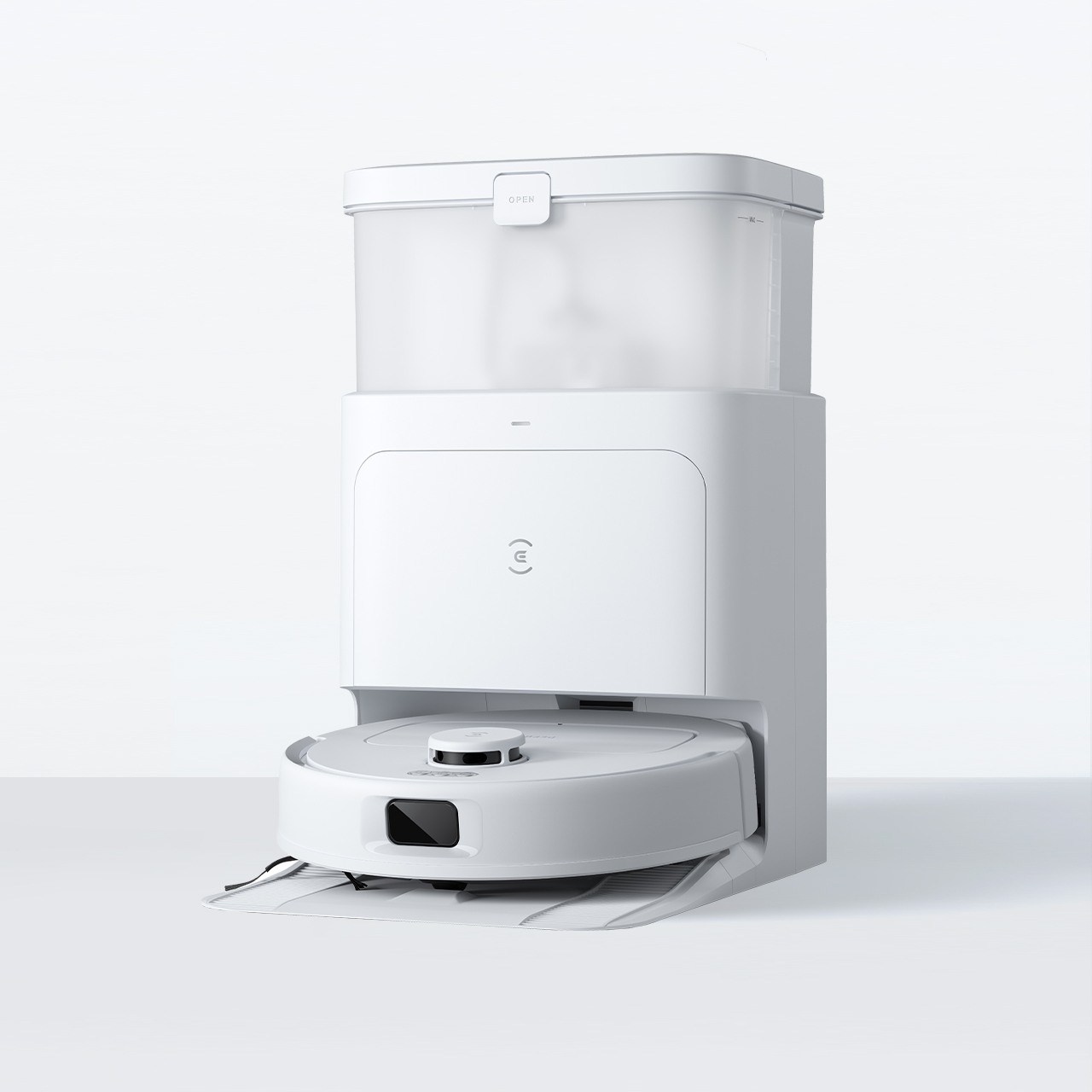 DEEBOT N30 PRO OMNI White Robotic Vacuum (ZeroTangle,TruEdge,10000Pa suction,Self-Emptying)