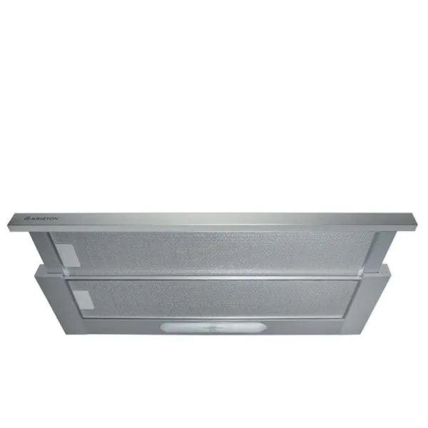 Ariston Chimney Hood | 90cm Telescopic Visor | Wall Mounted | Stainless Steel | LED Light | Washable Filter | Convertible | Mechanical Control | Odor Filter | Made in Italy| AH90CLMIX