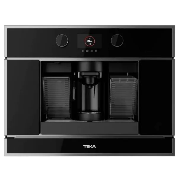 TEKA Built-in Coffee Maker | 30 Programs & 15 Bar Pressure | Automatic | Self-Cleaning | Customizable Coffee (Strength, Temp, Quantity) | Electronic Display | Telescopic Rails for Easy Removal | Grinder Included**  | Brews Ground Coffee & Bean
