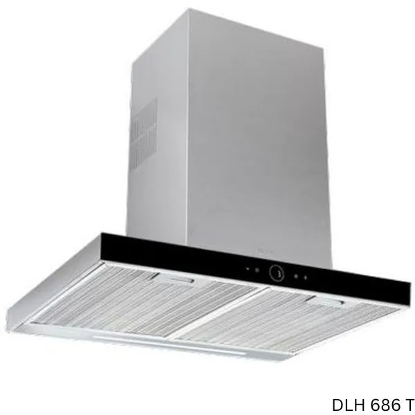 TEKA 60cm Decorative A+ Hood with Touch Control display and ECOPOWER motor |DLH 686 T