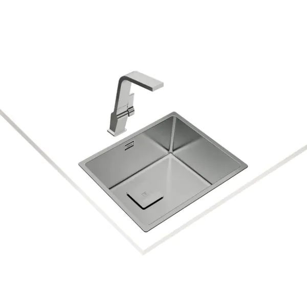 TEKA |FlexLinea RS15 50.40| 3-in-1 Installation stainless steel sink with one bowl