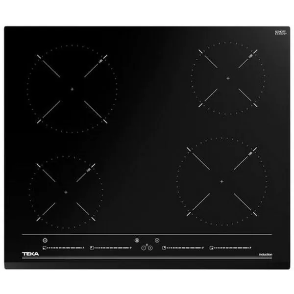 TEKA 60cm Induction Hob | Direct Functions MultiSlider | 4 Zones | Touch Control |  IZC 64010 BK MSS