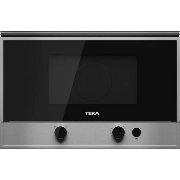 TEKA 25L Built-in Microwave + Grill | 4 Power Levels | Anti-Fingerprint Stainless Steel | Auto Defrost (Time & Weight) | 8 Shortcut Menus