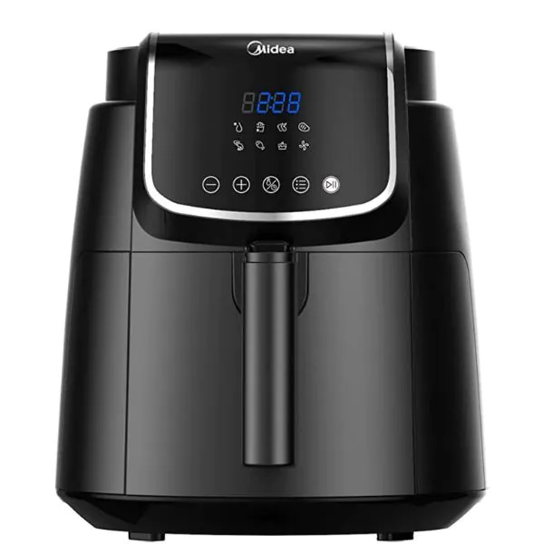 Midea 3.5L Air Fryer 1500W with Dual Cyclone Rapid Hot Air Technology for Frying, Grilling, Broiling, Roasting, Baking & Toasting | Timer up to 60 minutes & Temperature Control up to 200°C | MFCN35C2