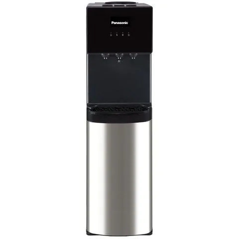 Panasonic Top Loading Water Dispenser-SDMWD3238TG | Black Stainless Steel
