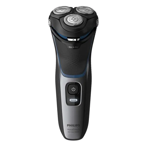 Philips Wet or Dry Electric Shaver | S3122 | Shiny Black Color