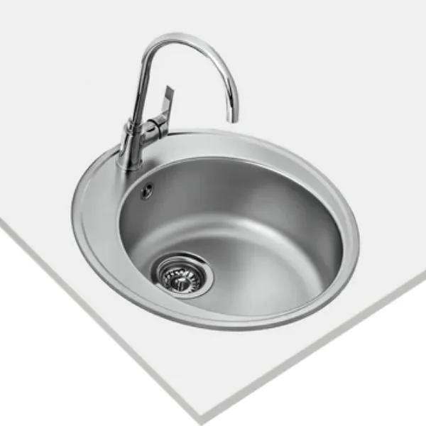 TEKA |Starbright 45 E-XN 1B ORB| Inset sink with matt finish in 45 cm