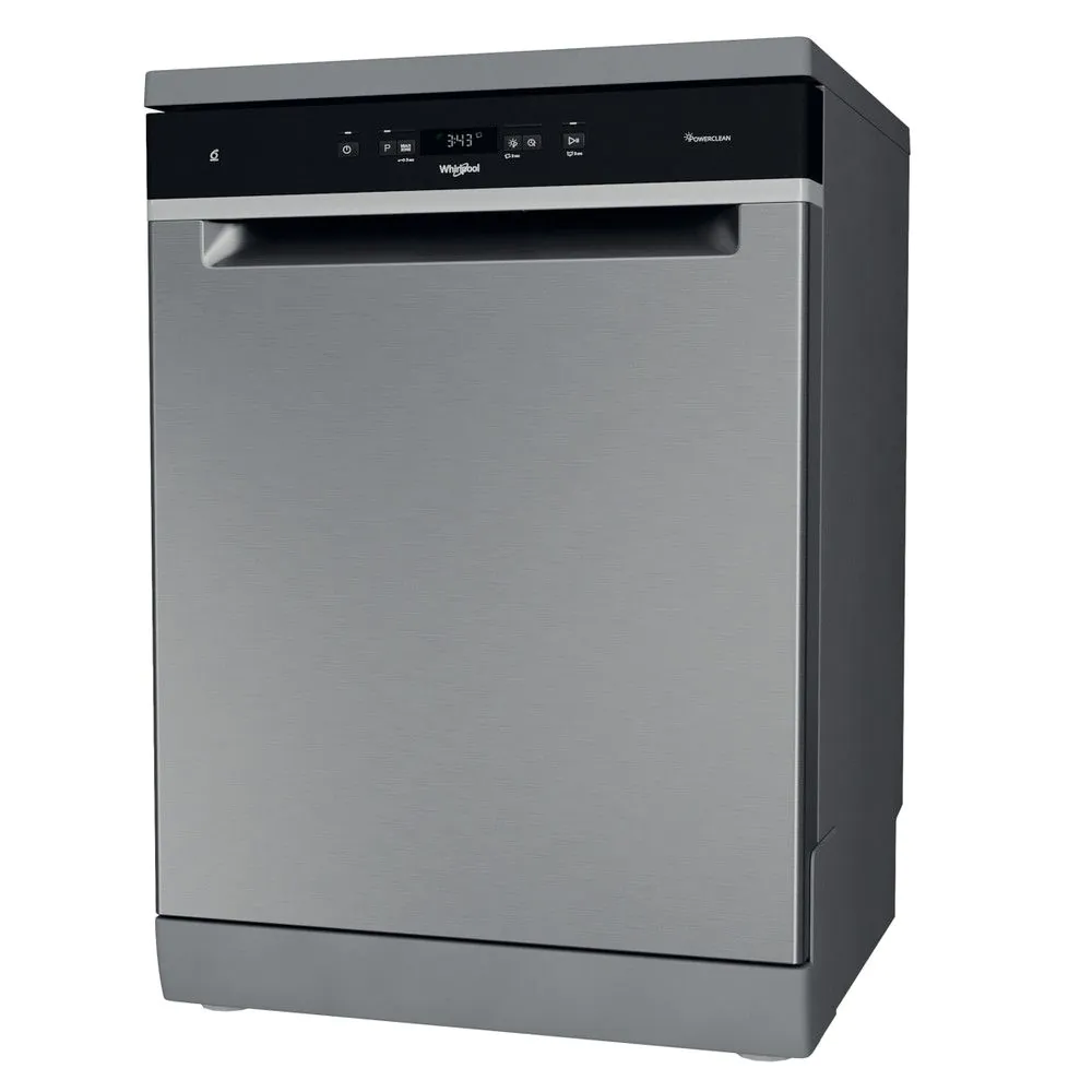 Whirlpool Free Standing Dishwasher WFC3C33PFXU | Inox | WFC3C33PFXUK