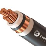 19/33(36)Kv 3mm² 3 Cores Cu PVC SWA Insulated Electrical Power Cable – Medium Voltage, 5 m, with XLPE Coating