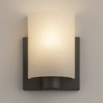 Wall Sconce Light – E27 socket, Frosted Glass, Matte Finish