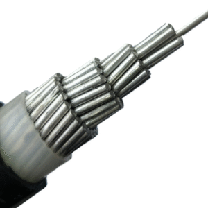 300mm Single Core Armored Wire Insulated Power Cable with PVC & PE Solid Aluminium Conductor