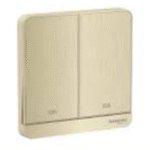 Double Pole Switch Gold 20A 1 Gang Double Pole Switch