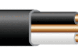 SOUTHWIRE 14 AWG Aluminum Silver armored building cable 1000ft length - Black