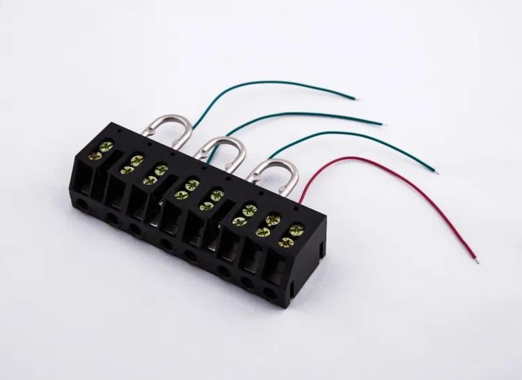 Barrier Terminal Block Strip – Double Row Screw Clamp Wire Connector