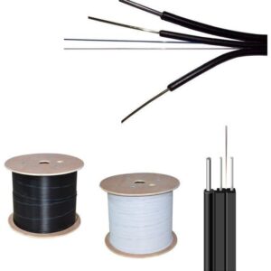 FTTH Drop Fiber Optic Cable – Single Core Indoor/Outdoor Self-Supporting
