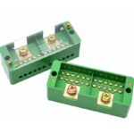 Green Neutral Link Terminal Block – Multi-Port Grounding Distribution Box