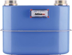 ZENNER Residential Diaphragm Gas Meter with Digital Display